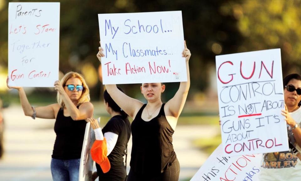 ‘We have to stop voting for Republicans; we have to stop voting for people who take money from the NRA.’