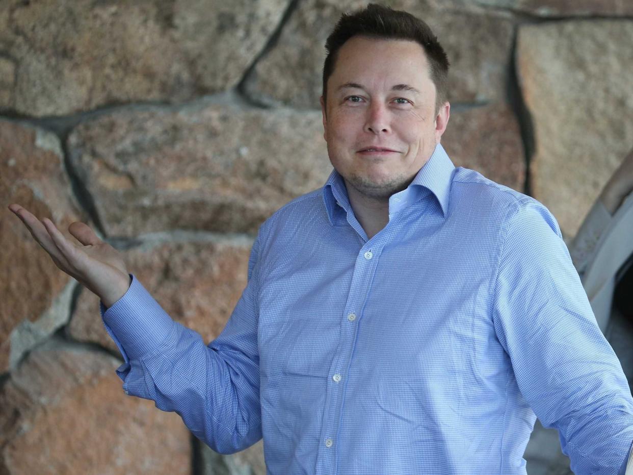 Elon Musk - Sun Valley