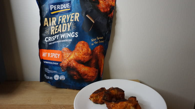 Perdue Air Fryer Ready Roasted Crispy Chicken Wings - Hot and Spicy