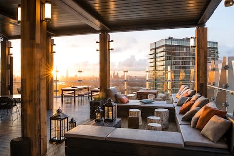best rooftop bars in London Bokan terrace - Credit: ABACApress/Didier Delmas