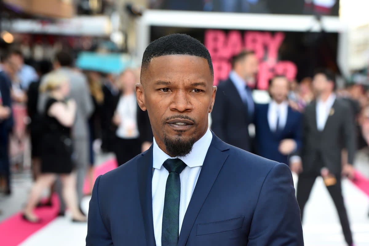 Jamie Foxx was admitted to hospital for an unspecified health issue (Matt Crossick/PA) (PA Archive)