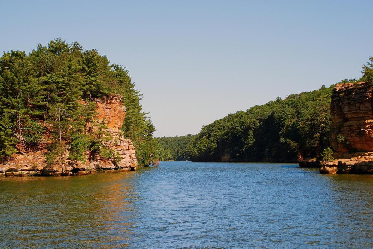 The Dells Of The Wisconsin River