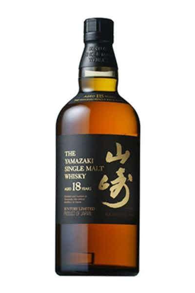 7) Yamazaki 18 Year Old Single Malt Japanese Whisky