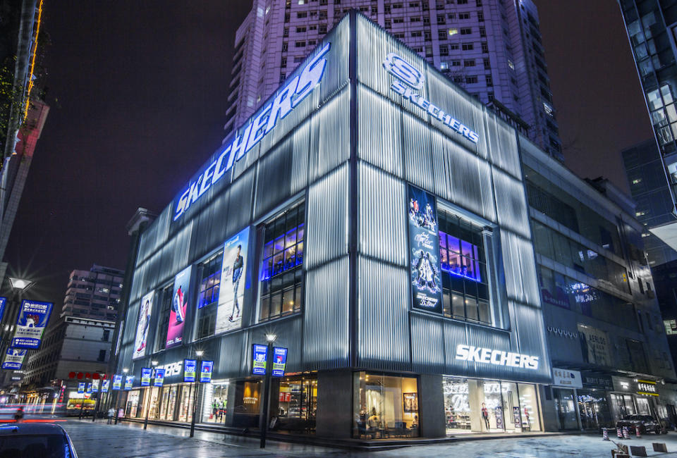 A Skechers store in China - Credit: Skechers U.S.A