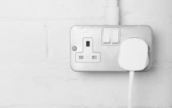 Keep an eye out for any damage to your wall plugs - Credit: Nichola Evans/Getty Images Fee