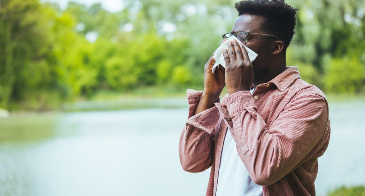 Hay fever pollen spring. (Getty images)