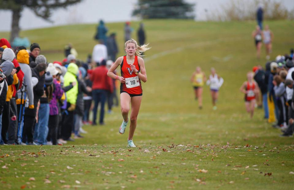 West Des Moines Valley's Addison Dorenkamp was impressive in the first week of competition of girls cross country.