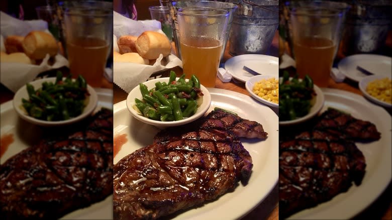 Ft. Worth Ribeye on plate