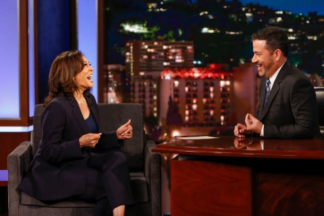 Vice President Kamala Harris Heads To ‘Jimmy Kimmel Live!’