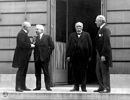 <span class="caption">On January 18, 1919 the Great Powers met for the opening of the Versailles Conference.</span> <span class="attribution"><span class="source">US Signal Corps</span></span>