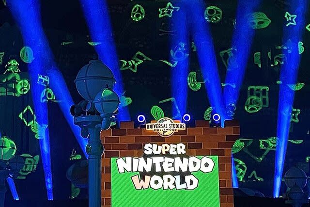 Super Nintendo World at Universal Studios Hollywood Launch Event