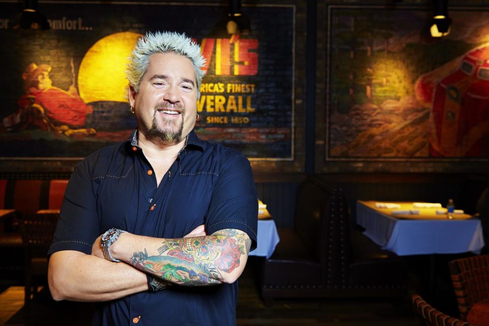 Guy Fieri poses for a portrait.