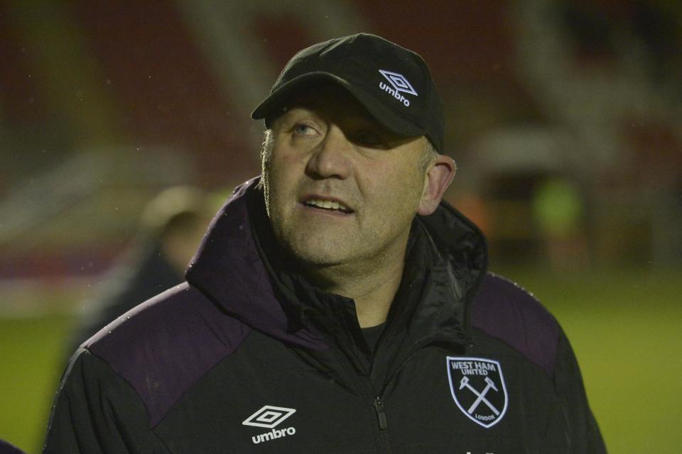 Reinstated | West Ham academy coach Mark Phillips: West Ham United via Getty Images