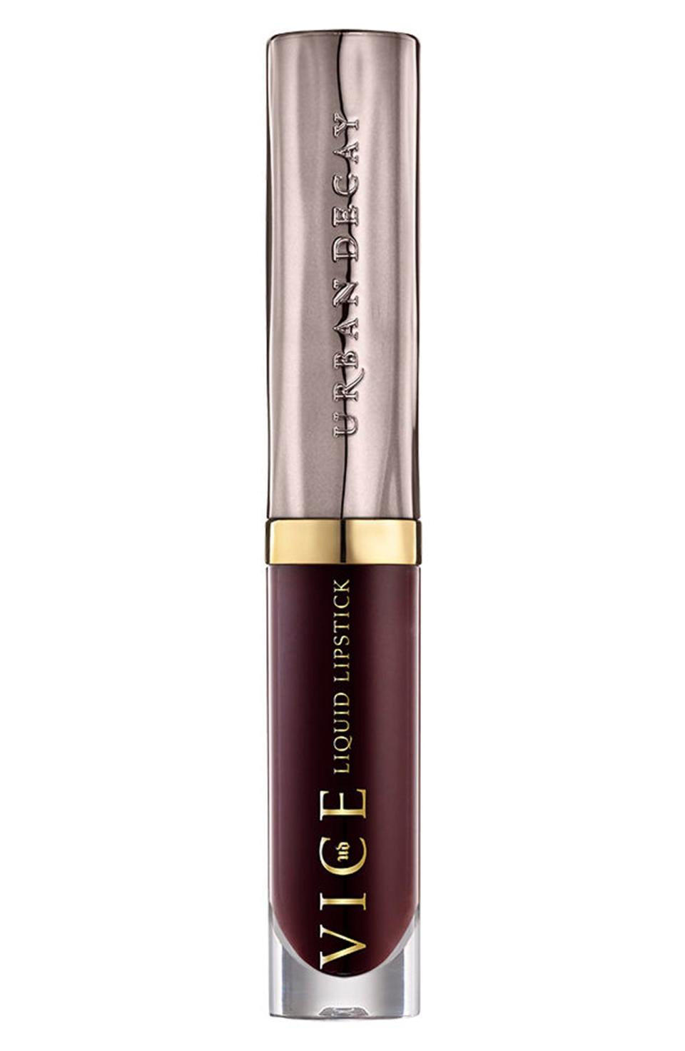 7) Urban Decay Vice Liquid Lipstick