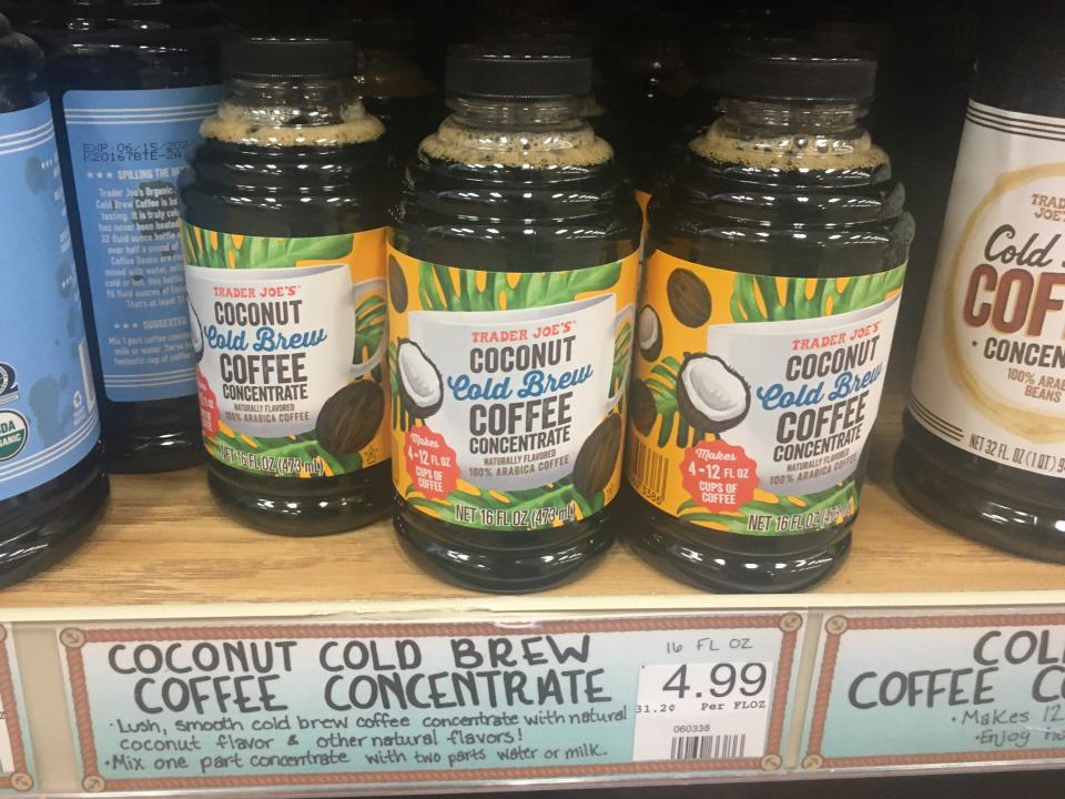 trader joe's cold brew concentrate