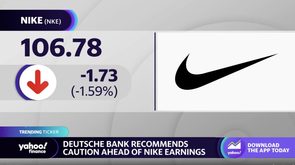 Nike stock dips as strikes cautious tone ahead