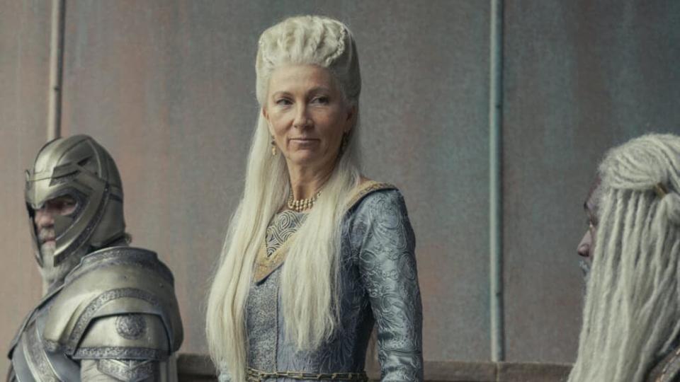 Eve Best as Princess Rhaenys in "House of the Dragon" (HBO)