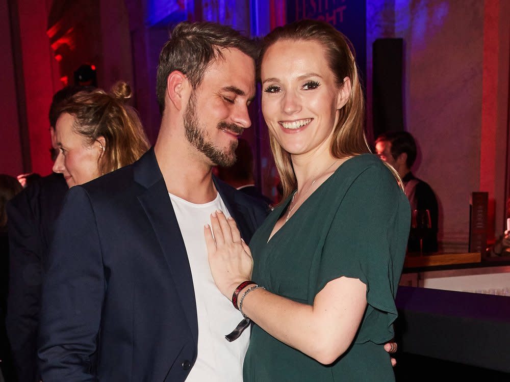 Anna Hofbauer und Marc Barthel auf einem Event in Berlin. (Bild: imago images/Eventpress)