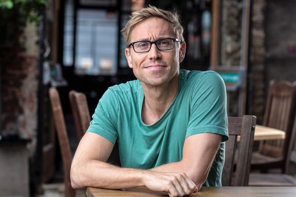 Russell Howard shot for the Evening Standard (Daniel Hambury/Stella Pictures Ltd)