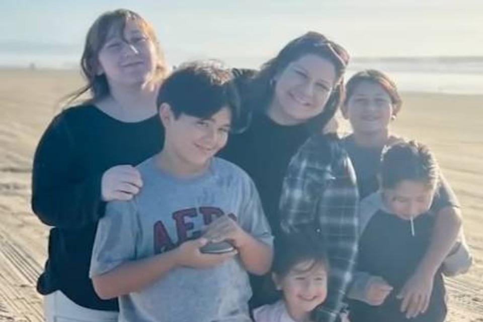 Charlotte Russ took her kids on a trip to Pismo Beach, which is known as the ‘Clam Capital of the World’, and mistakenly let the youngsters collect the molluscs (KFSN)