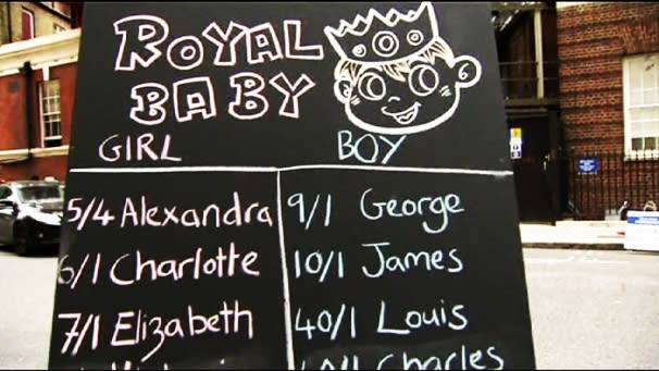 Royal Baby: George and Alexandra top name bets