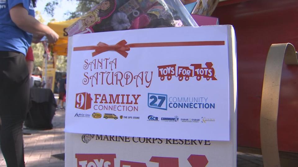 The Santa Saturday event returned for the first time since the pandemic.