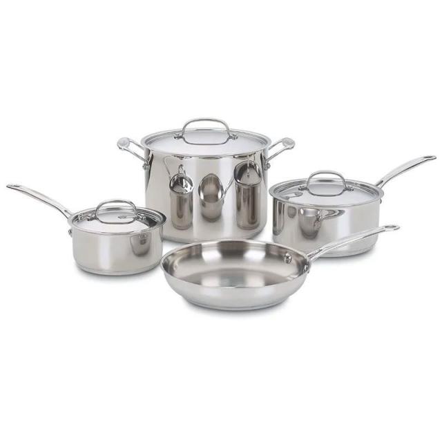 GORDON RAMSAY Everyday Chef Stainless Steel COOKWARE 3 qt. Saucepan with  Steamer