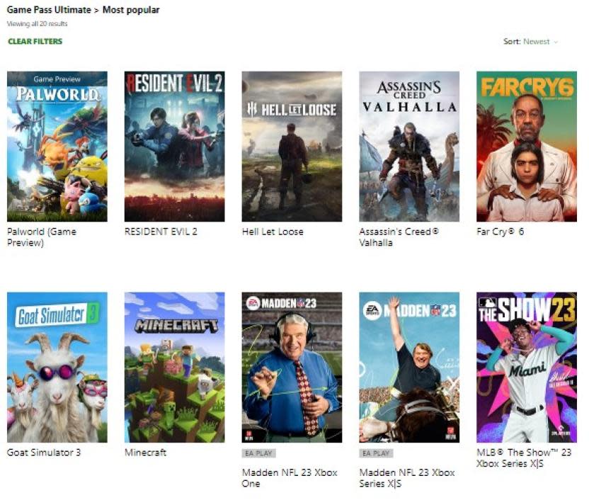 Palworld triunfa a lo grande en Xbox Game Pass