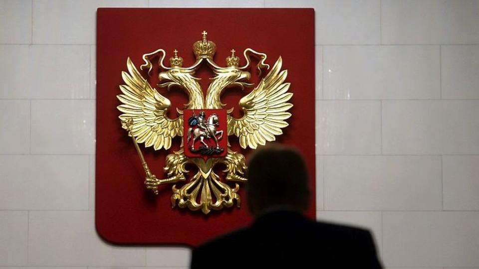 Deputies arrive for the opening session of the newly elected State Duma, Russia's lower house of parliament, in Moscow on 5 October 2016