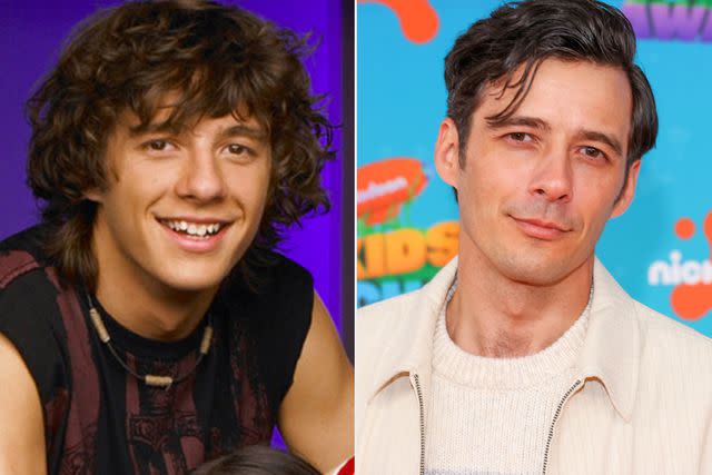 <p>Nickelodeon Network/Courtesy Everett Collection; Mark Von Holden/Variety via Getty</p> Matthew Underwood in 'Zoey 101'