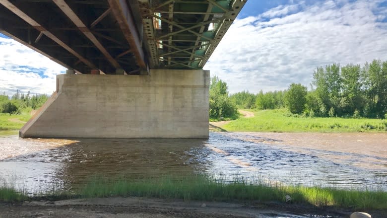 Hay River running high after ample summer rainfall