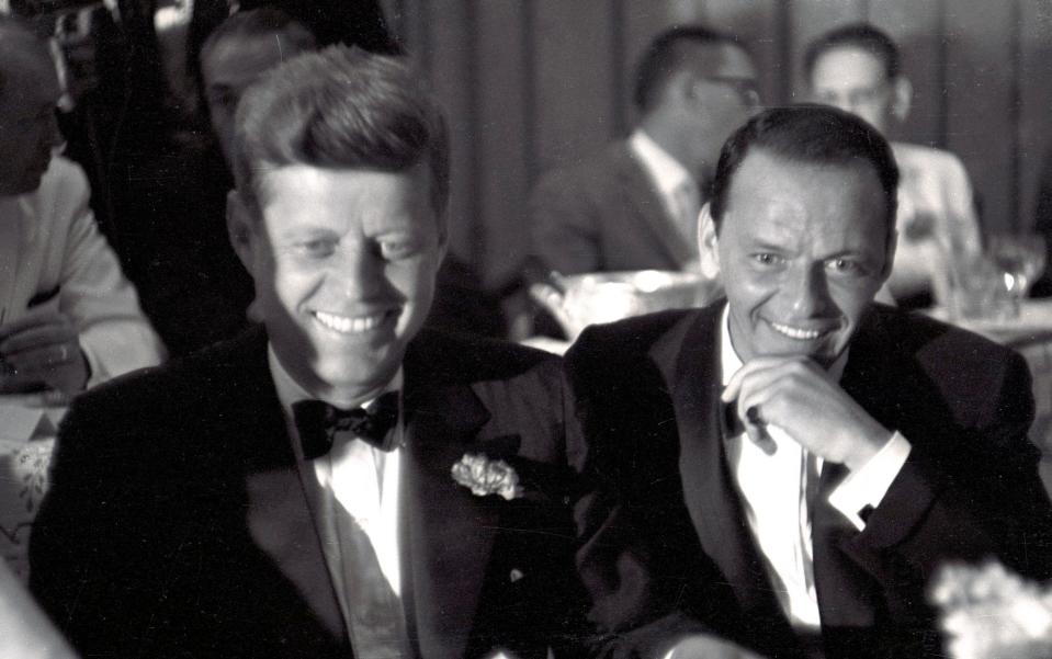 Power player: with John F Kennedy in 1960