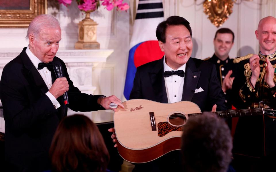 Biden and Yoon - Reuters