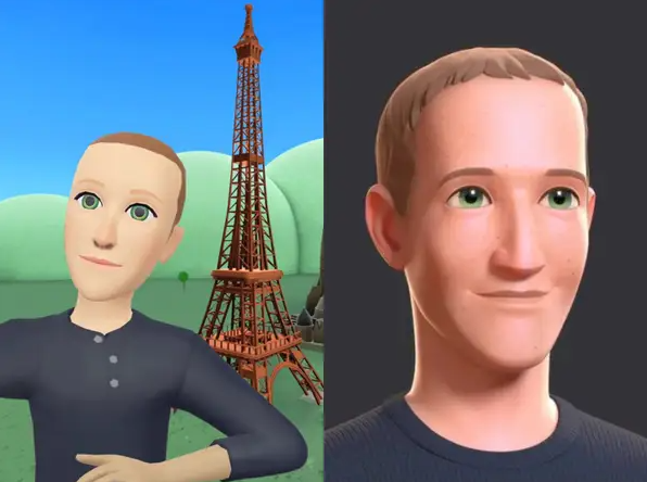Zuckerberg teilte ein aktualisiertes Metaverse-Avatarbild, nachdem er für eine frühere Version viel Spott geerntet hatte. - Copyright: Mark Zuckerberg