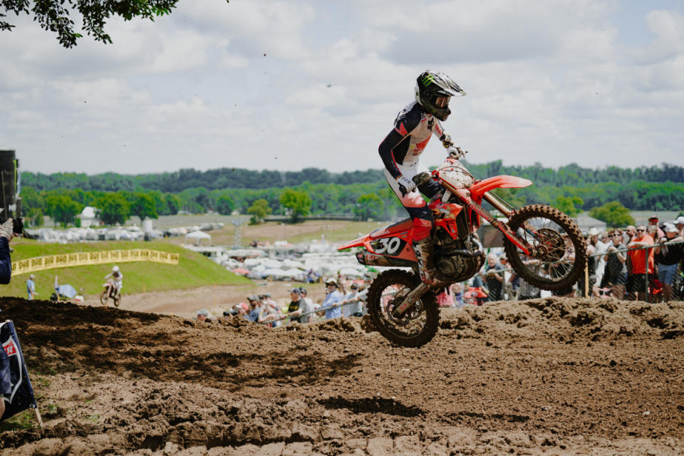 <em>"I think there are still a little more improvements to make, and I can ride a little faster. We're trying hard," - Jo Shimoda after RedBud.</em><p>Photo Courtesy of BluGroove Media / Mina Hami</p>