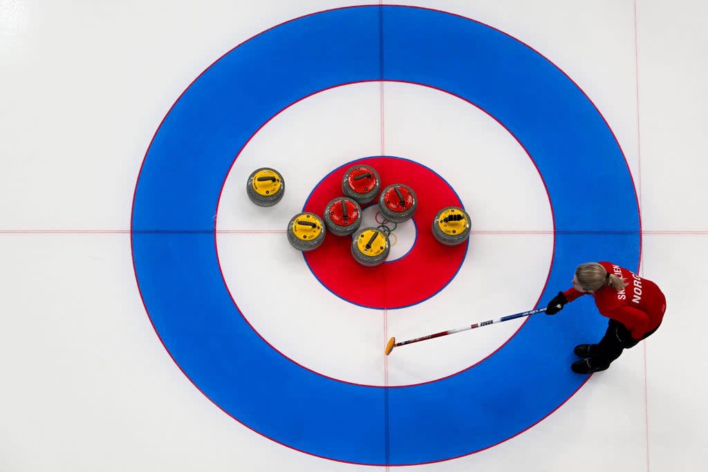 There are three curling medal events at Beijing 2022  (AFP via Getty Images)