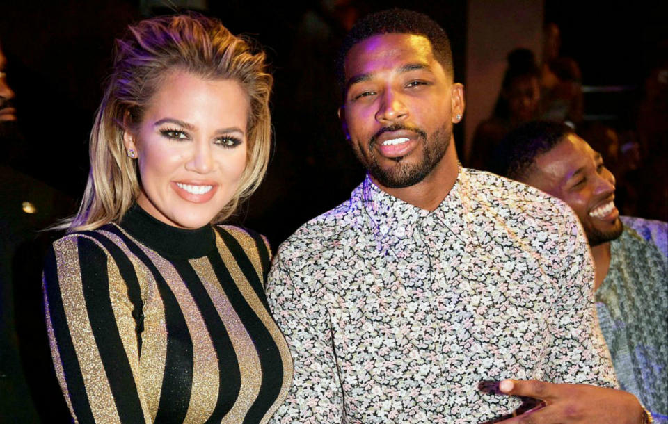 <p>“Me llevaron engañada a una cita a ciegas en el Hotel Bel-Air y simplemente conectamos”, reveló Khloé en un episodio de ‘Keeping Up with the Kardashians’ sobre su primer encuentro con su novio, el jugador de la NBA Tristan Thompson. (Foto: Getty Images). </p>