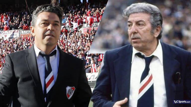 La histórica corbata de Ángel Labruna que también utilizó Marcelo Gallardo. Foto/X:@Kitt_1996