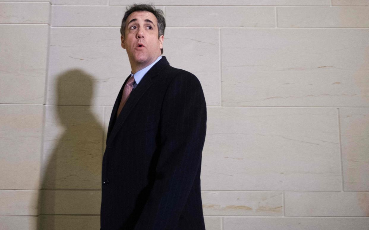 Michael Cohen broke with the president last year - AFP