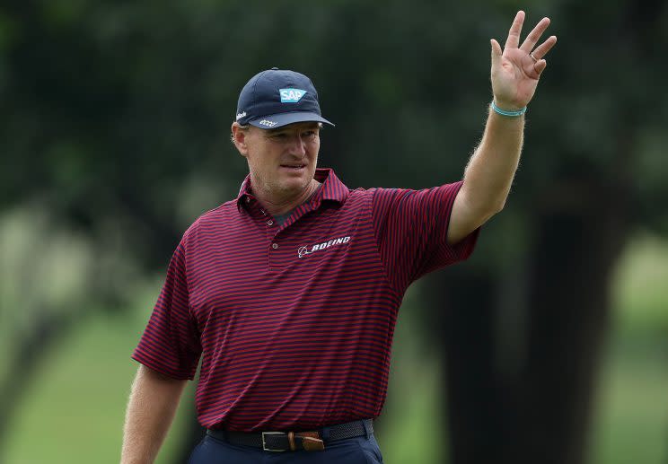 Ernie Els had a remarkable experience playing golf with the President. (Getty Images)