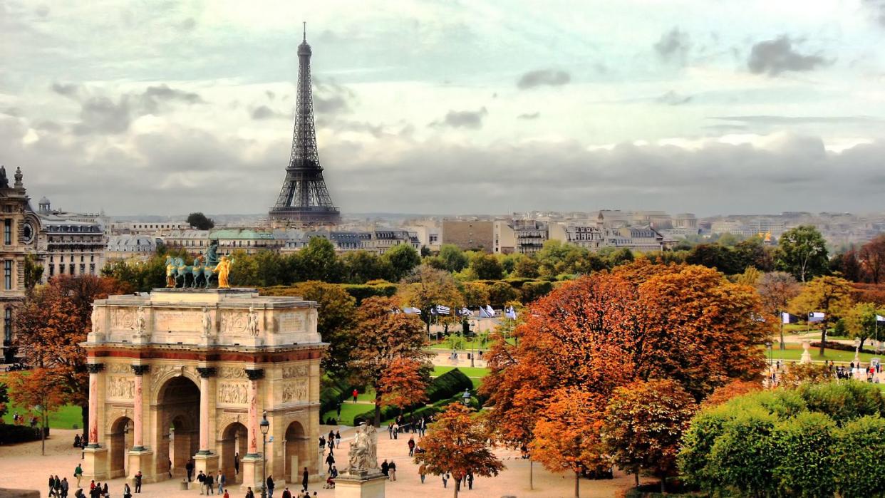 autumn in paris