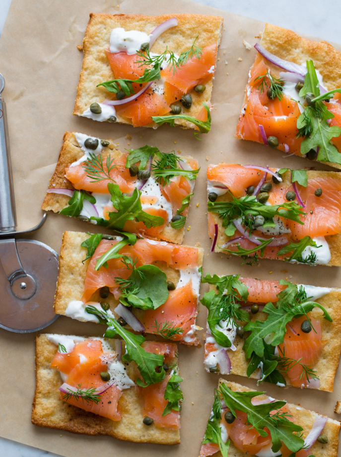 Smoked Salmon Pizza