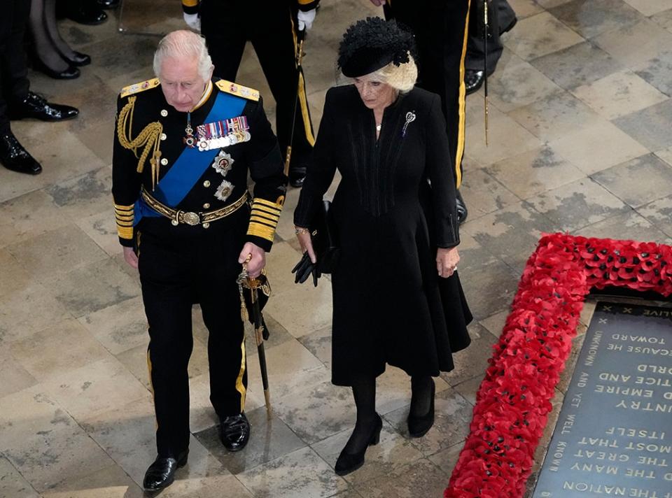 King Charles III, Camilla, Queen Consort, Queen Elizabeth Funeral