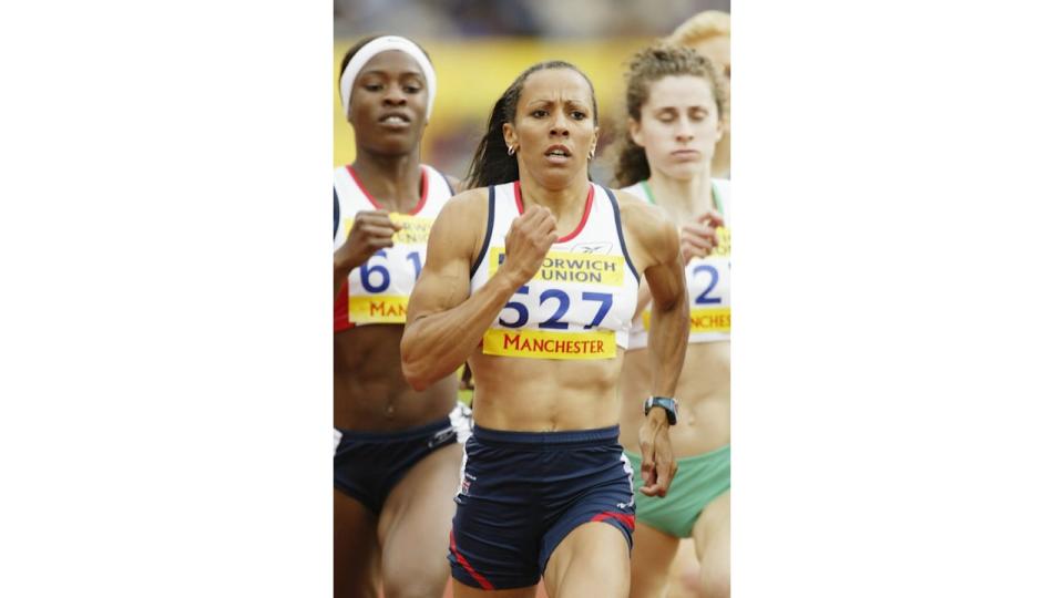 Kelly Holmes running