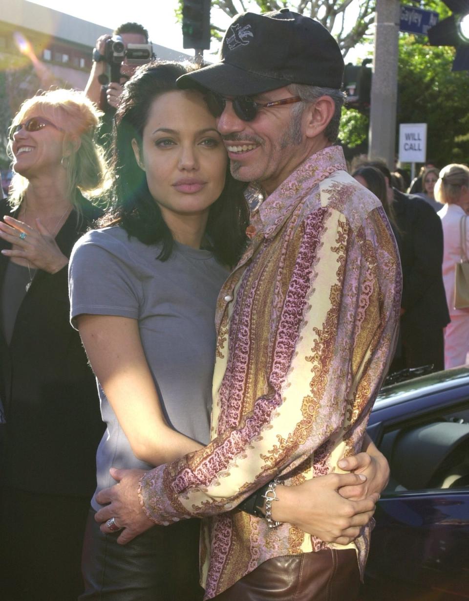 Angelina Jolie and Billy Bob Thornton in June 2000 (Getty Images)