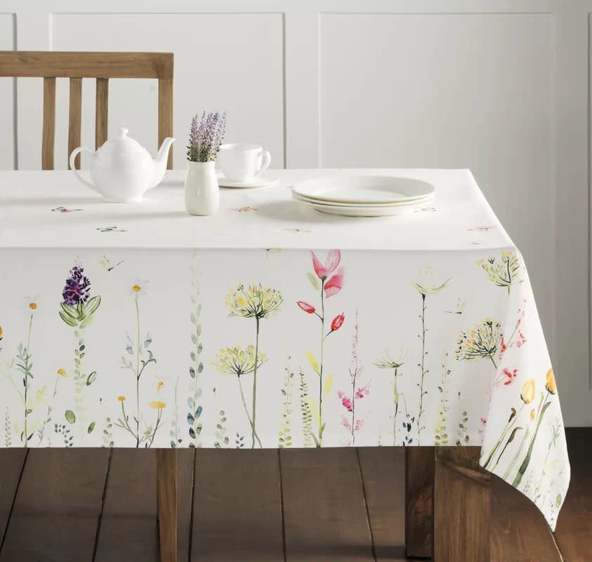 Maison D'Hermine Botanical Floral Tablecloth