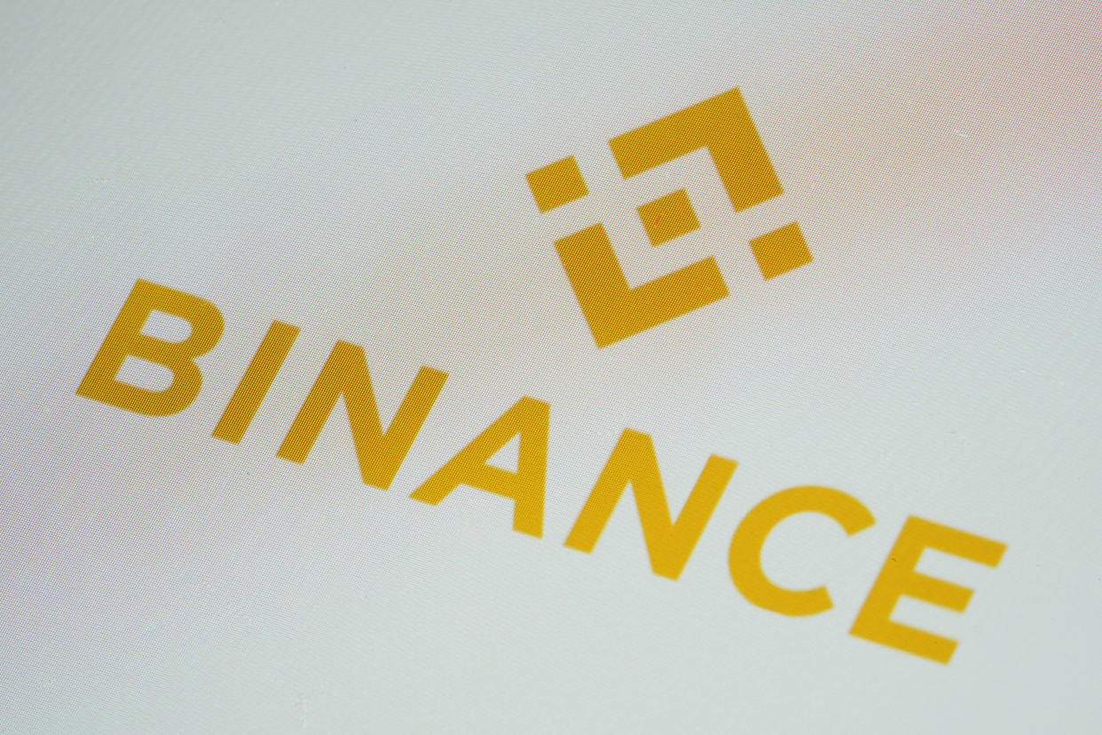 FILE - The Binance app icon is seen on a smartphone, Tuesday, Feb. 28, 2023, in Marple Township, Pa. Changpeng Zhao, the founder of Binance, the world’s largest cryptocurrency exchange, pleaded guilty Tuesday, Nov. 21, 2023, to a felony charge that he failed to take steps to prevent money laundering as the company agreed to pay more than $4 billion following an investigation by the U.S. government. (AP Photo/Matt Slocum, File)