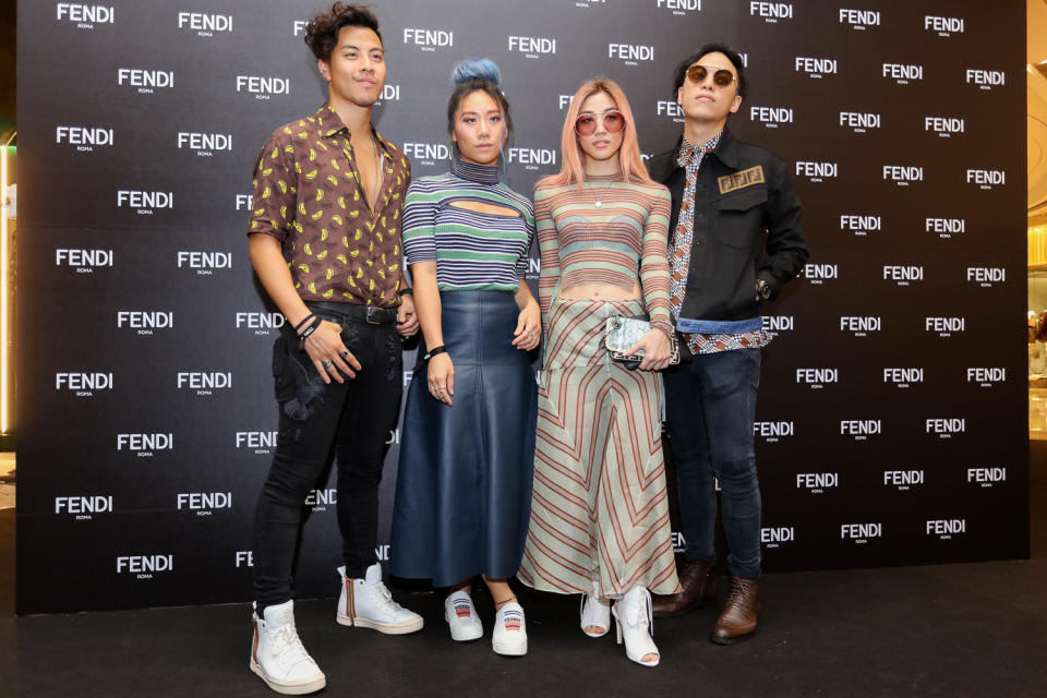 Stars attend Fendi’s store opening at ION Orchard