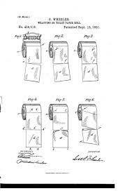 Seth Wheeler, the man who invented the toilet roll, patented the correct way to hang toilet roll - over. (Seth Wheeler/Google Patents)