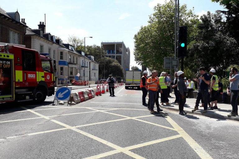 Kingston University and polling stations evacuated over 'WW2 bomb' found at nearby construction site